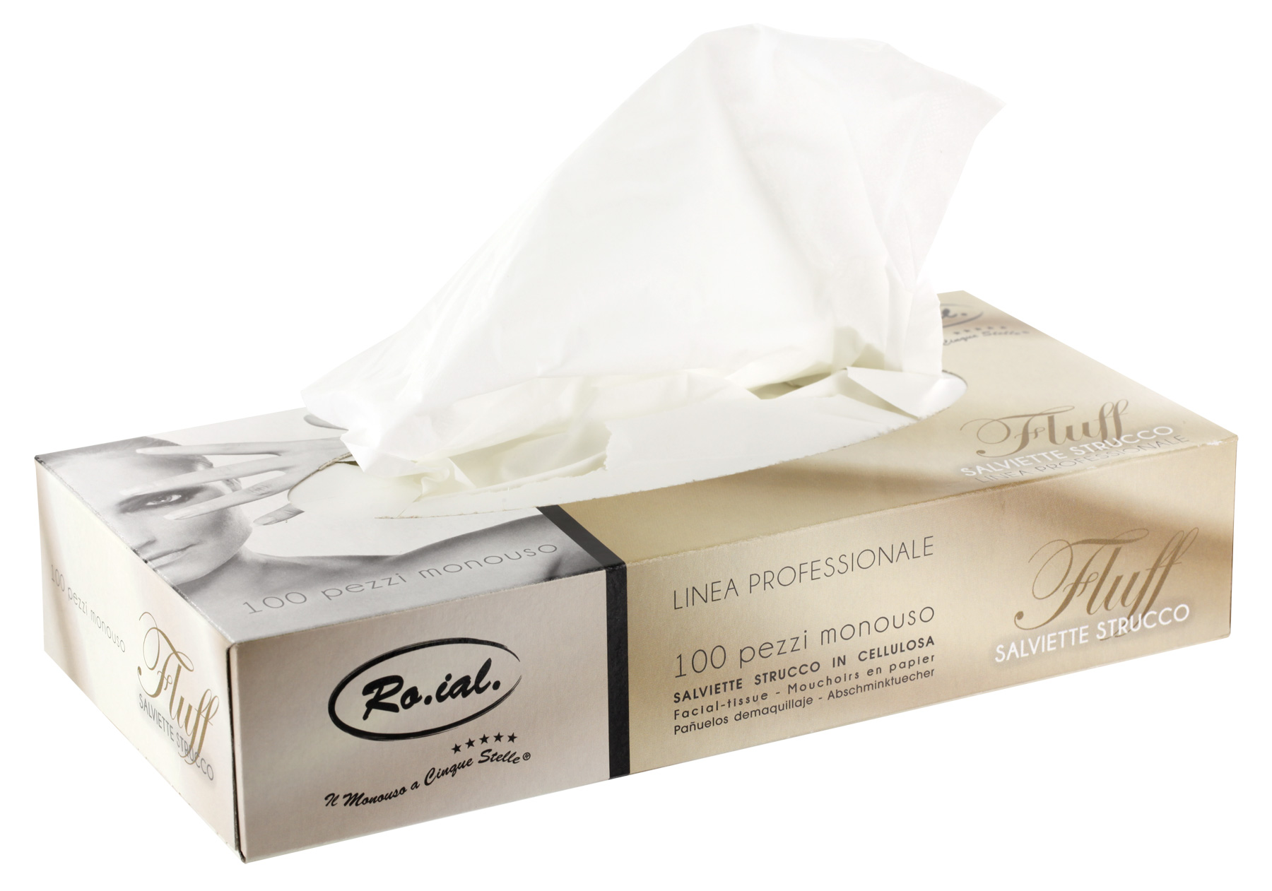 Roial Salviette Strucco Linea Professionale x100 pz
