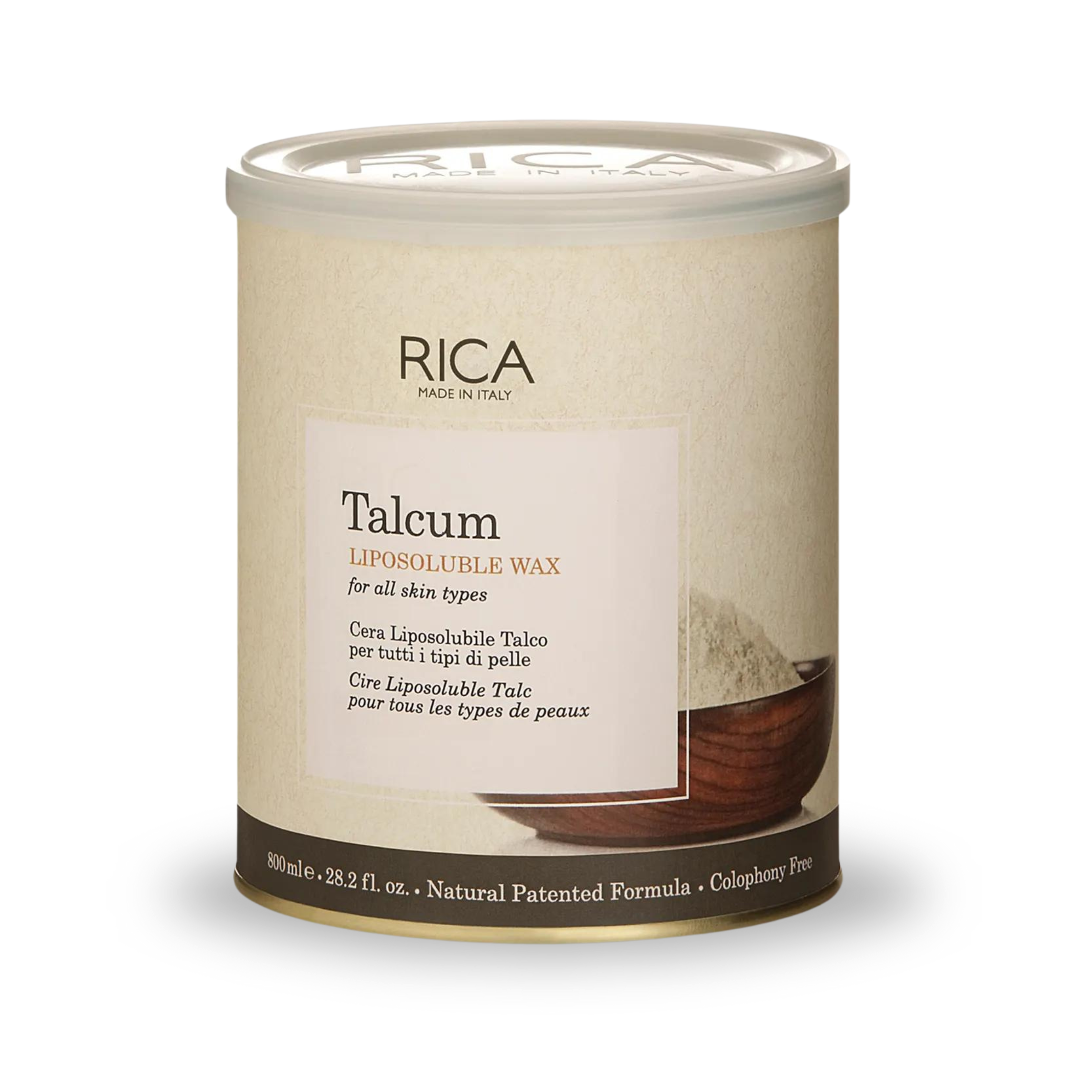 Rica Cera Liposolubile Talco 800g