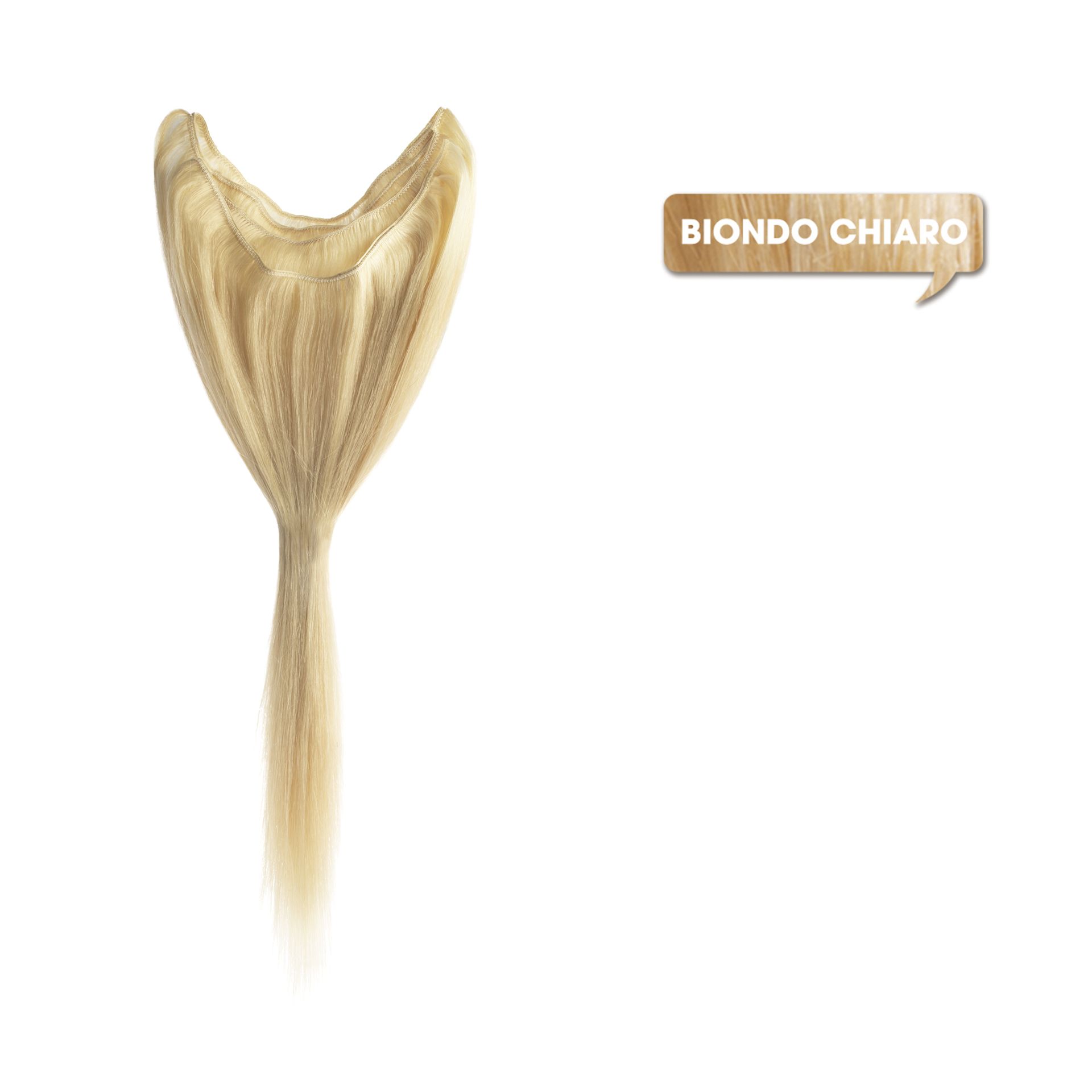 Tessitura per Extention Capelli Naturali Biondo Chiarissimo