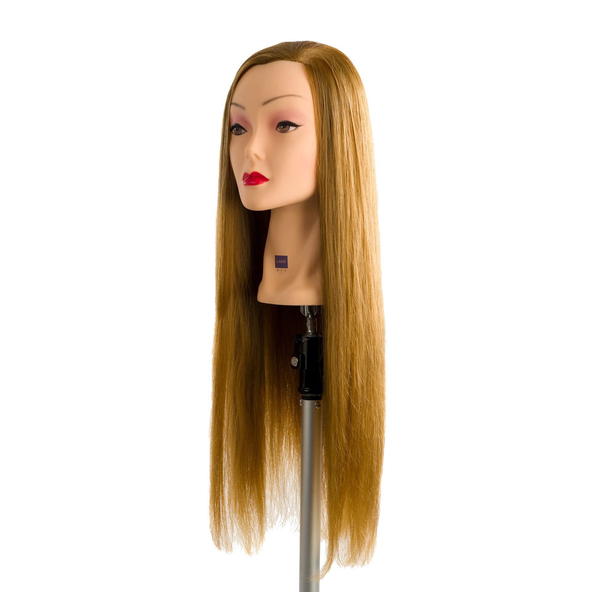 Testa Studio Extra Lunga 60cm Mix 60% Capelli Veri 40% Fibra Sintetica