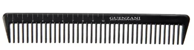 Guenzani Pettine Centimetrato Nero Carbonio