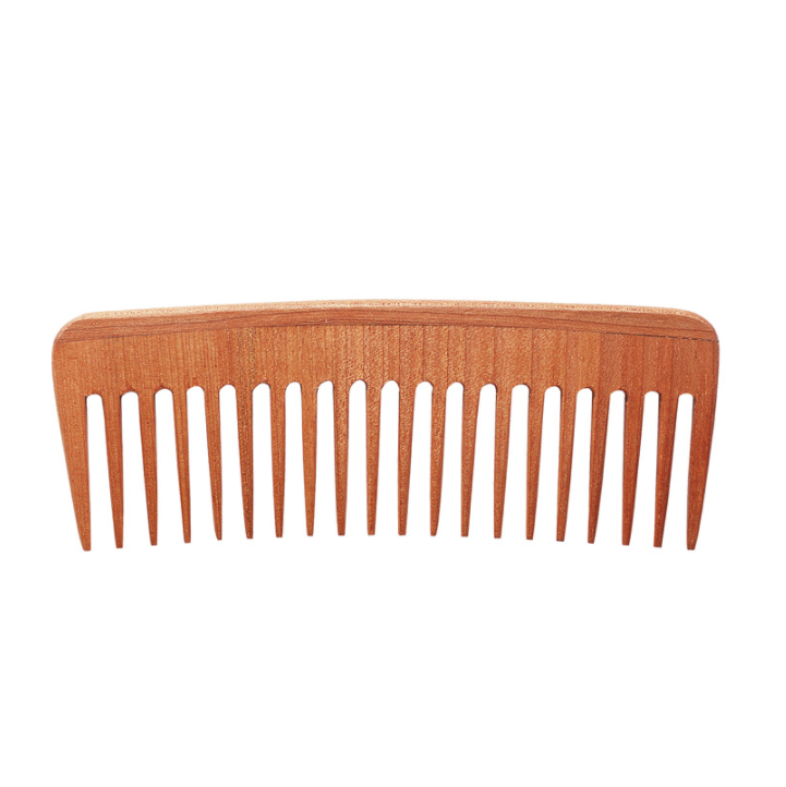 Pettine Antistatico Legno Afro