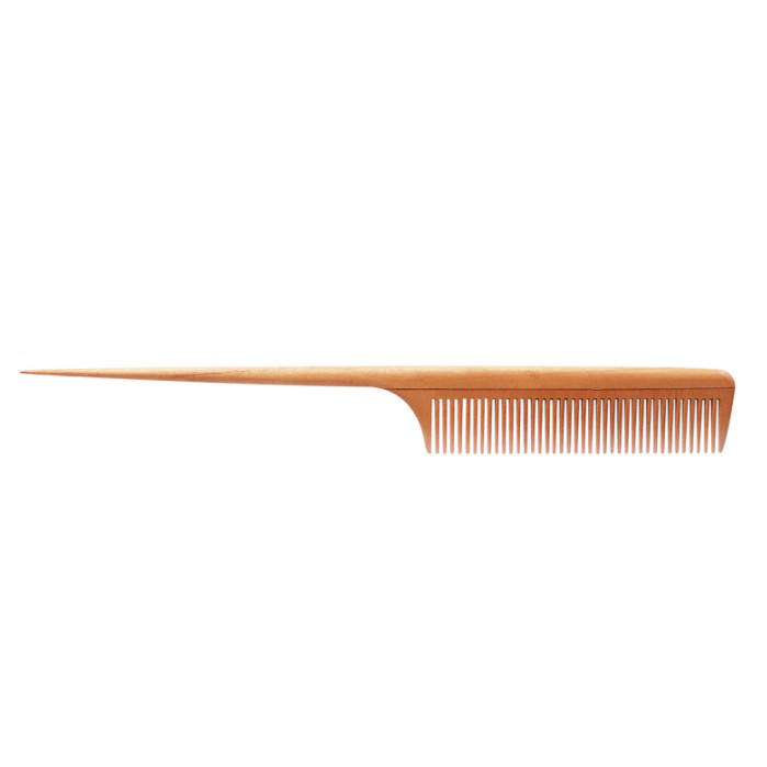 Pettine Antistatico Legno Coda
