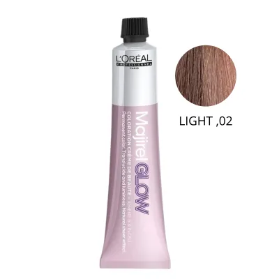 L'Oreal Professionnel Majirel Glow ,02 Light 50 ml