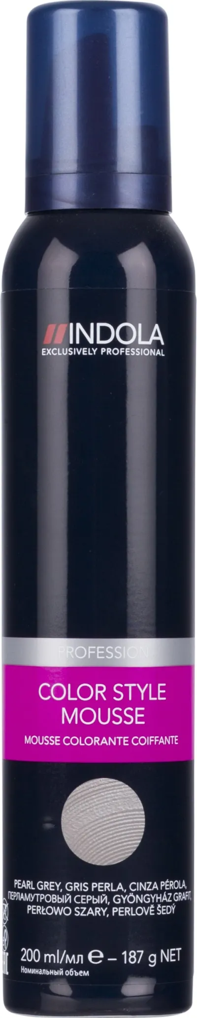 Indola Color Style Mousse Grigio Perla 200 ml
