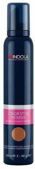 Indola Color Style Mousse Castano Chiaro 200 ml