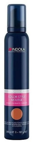 Indola Color Style Mousse Biondo Scuro 200 ml