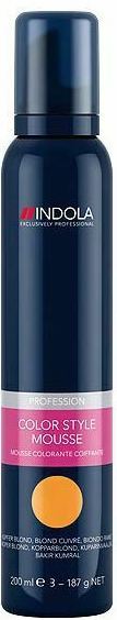 Indola Color Style Mousse Biondo Medio 200 ml