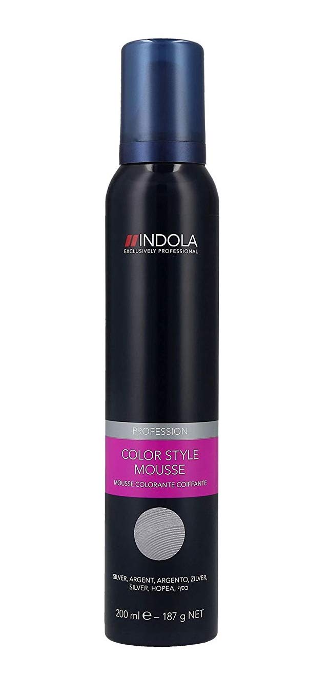 Indola Color Style Mousse Silver Lavander 200 ml