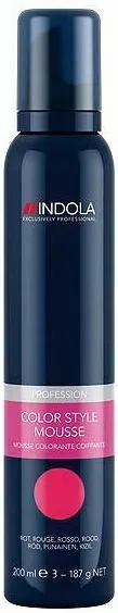 Indola Color Style Mousse Nero 200 ml