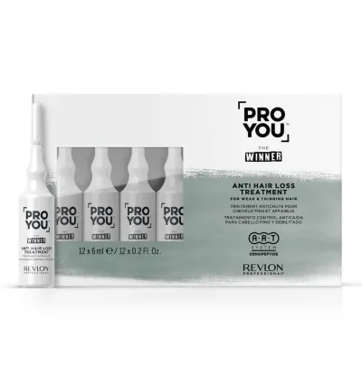 Revlon ProYou The Winner Anti Hair Loss Treatment Anticaduta 6 x 12 ml