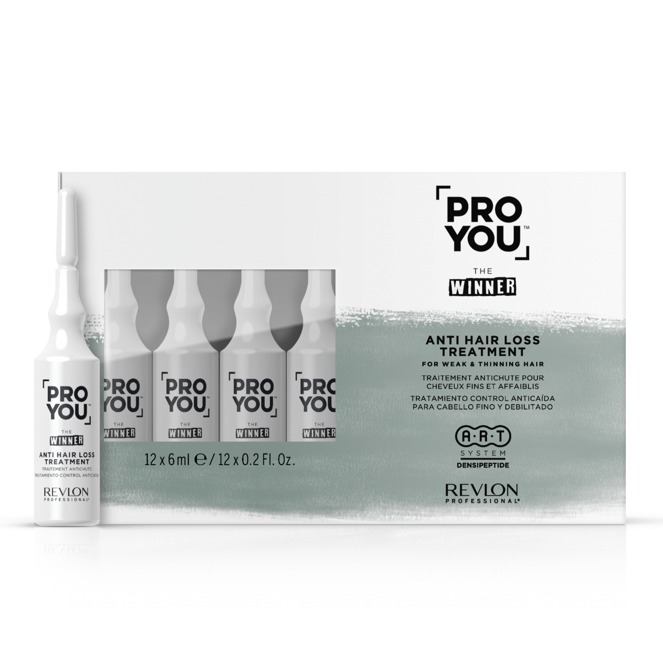 Revlon ProYou The Winner Anti Hair Loss Treatment Anticaduta 6 x 12 ml