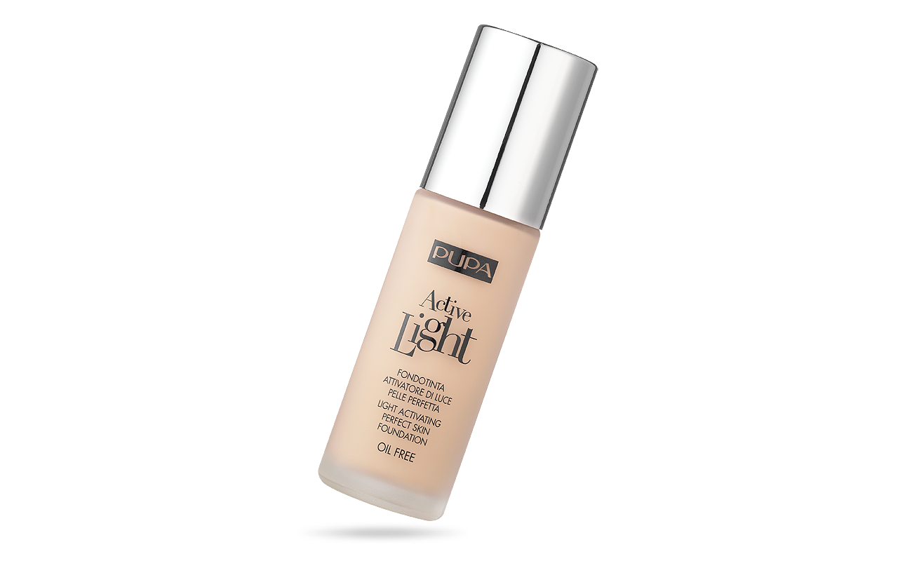 Pupa Fondotinta Active Light Attivatore di Luce 010 Porcelain 30 ml
