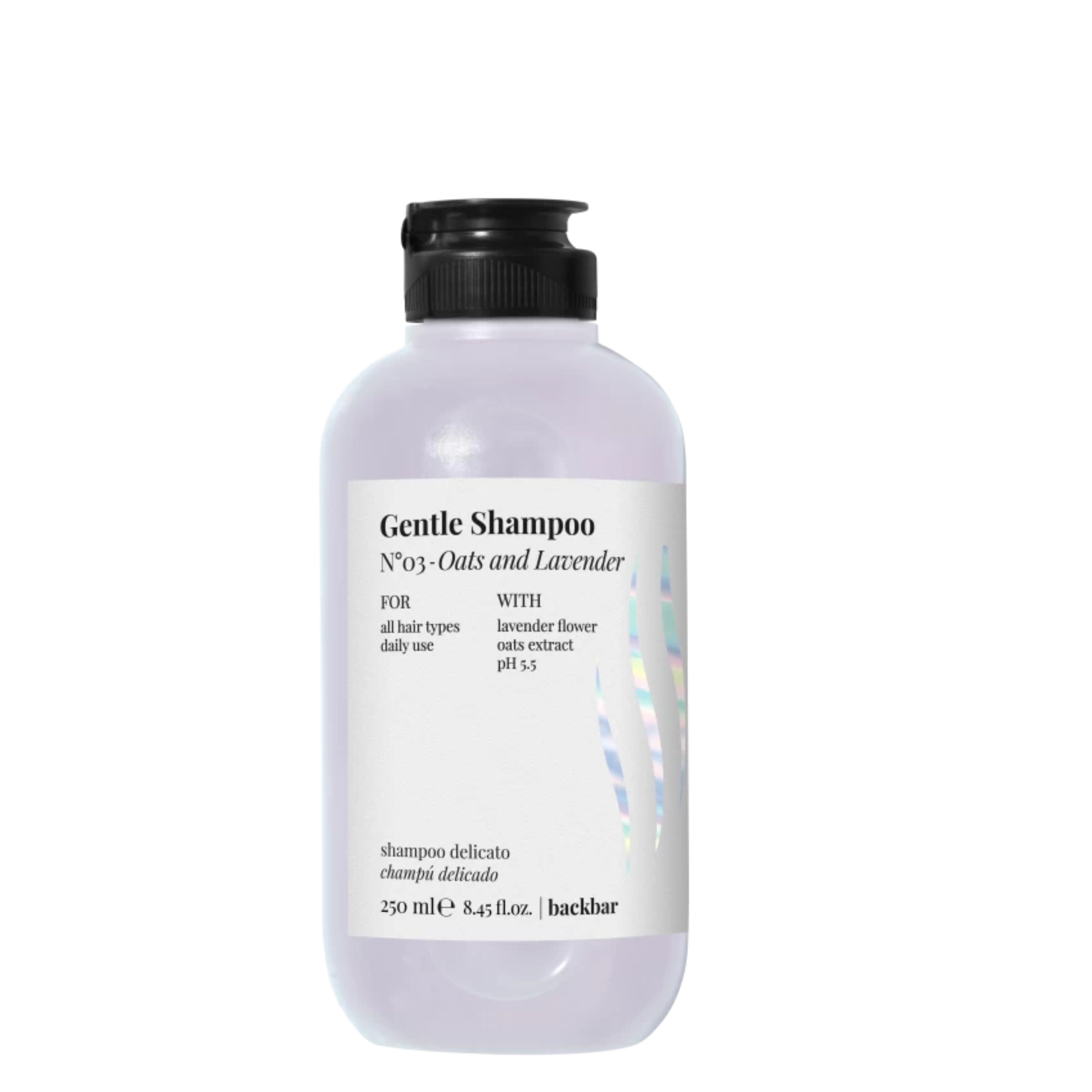 Farmavita Back Bar Gentle Shampoo n.02 Oats and Lavander 250 ml