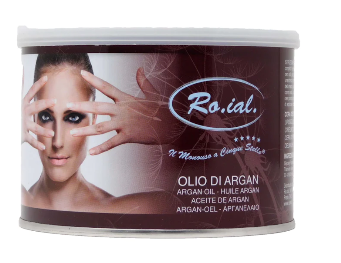 Roial Cera Depilatoria Liposolubile Olio Di Argan 400 ml