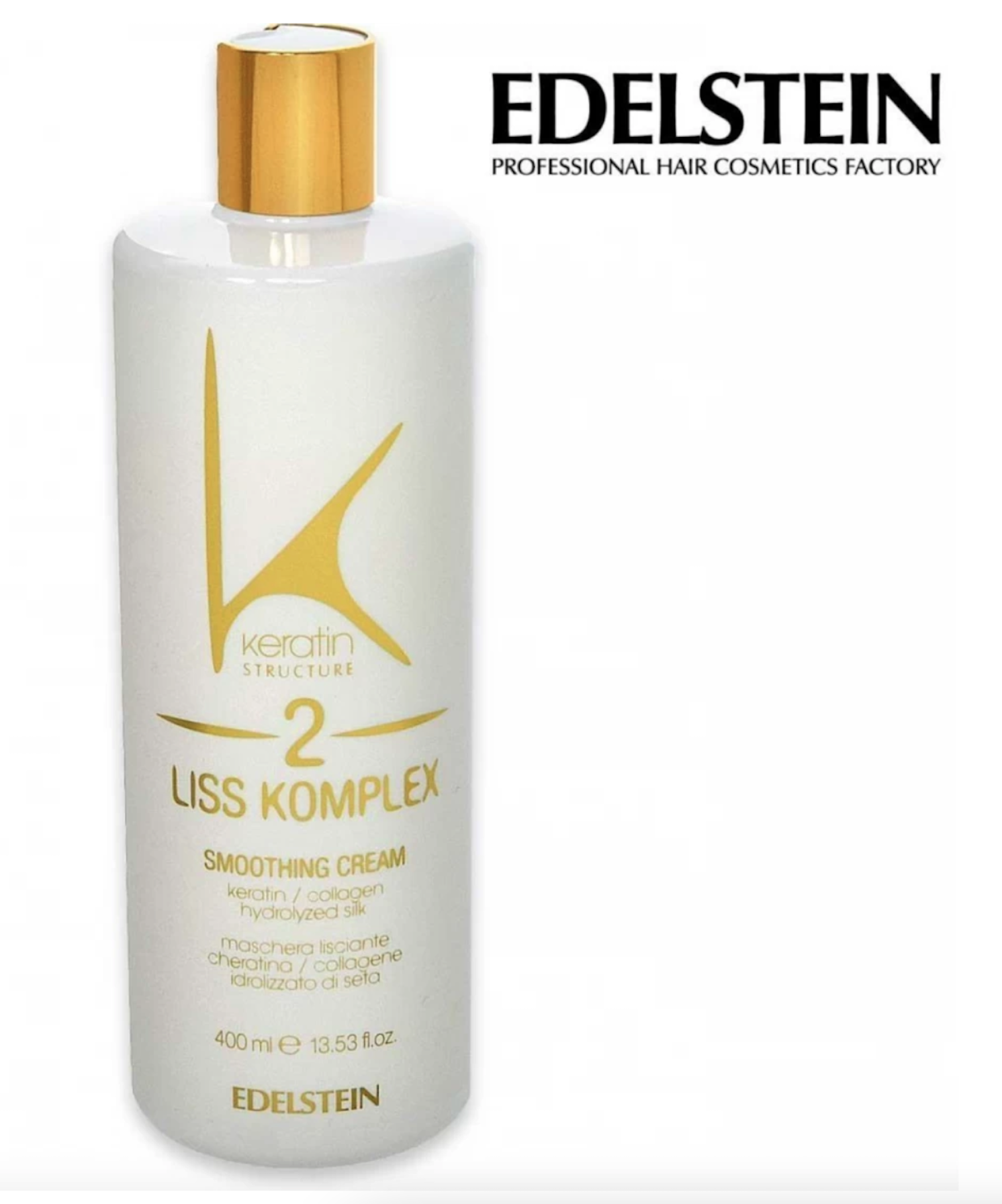 Edelstein Keratin Liss Komplex Maschera Lisciante 400 ml