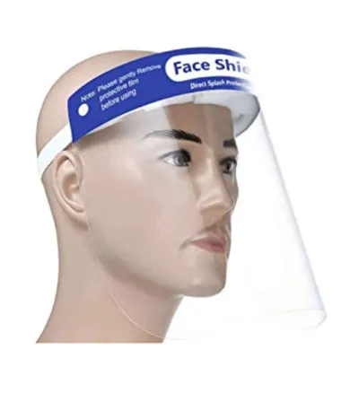 Labor Pro Visiera di Protezione In Plexiglass con Corona in Plastica