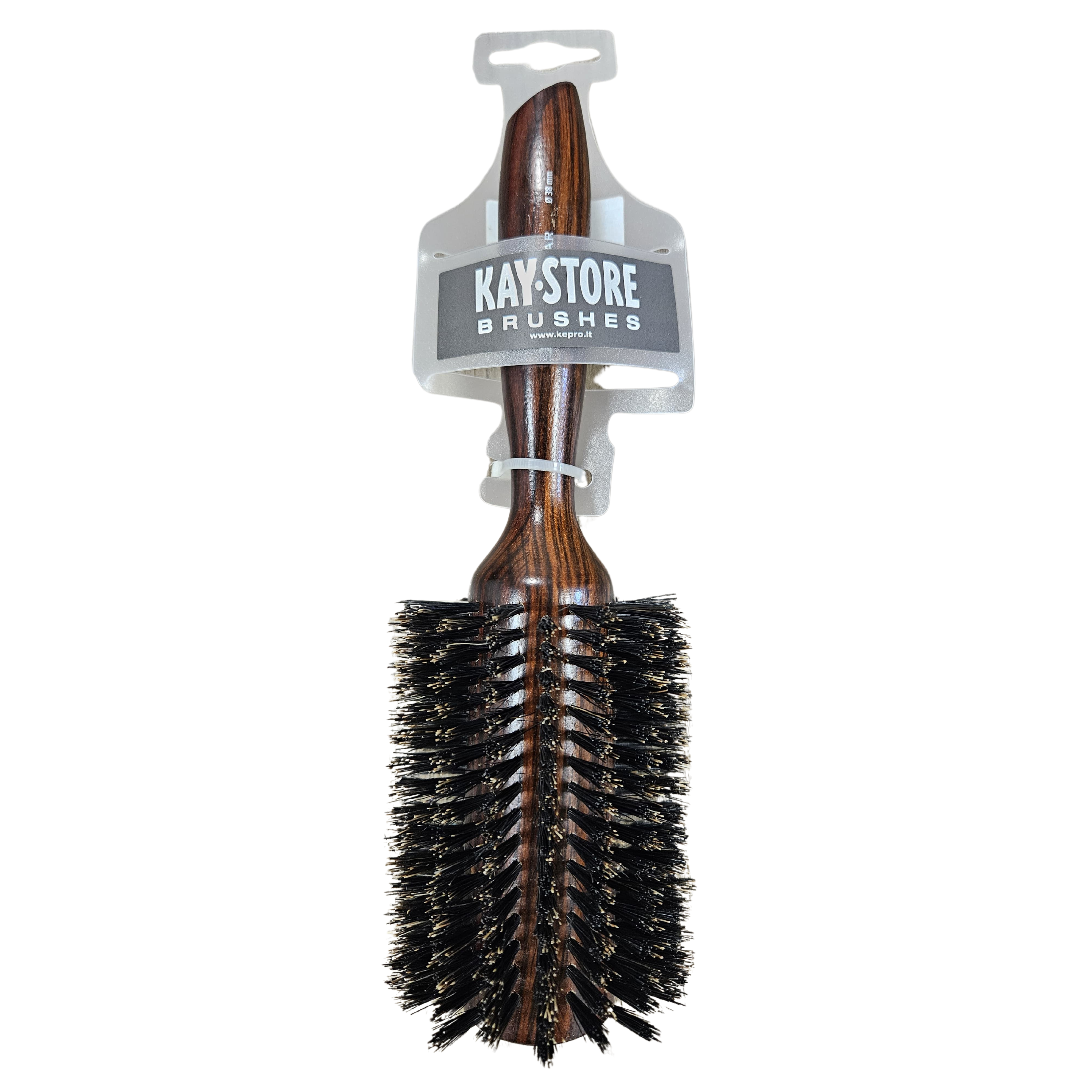 Kepro Spazzola Luxury Boar Keystone 38 mm