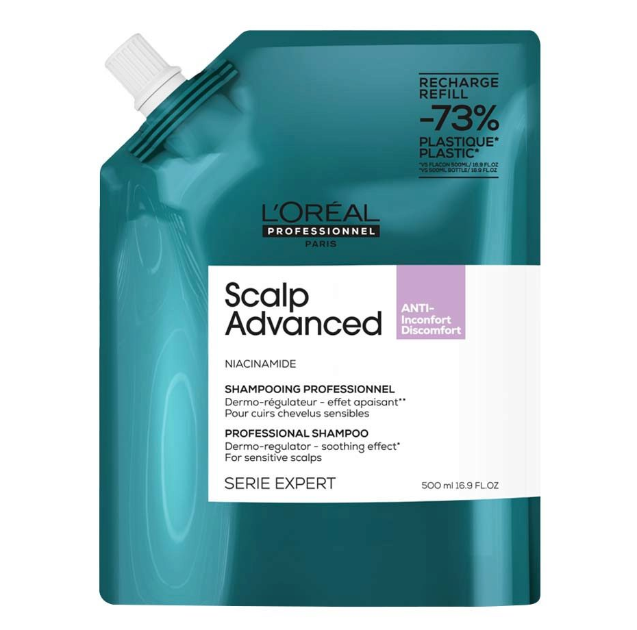 L'Oreal Professionnel Expert Scalp Advanced Anti-Discomfort Shampoo Refill 500ML
