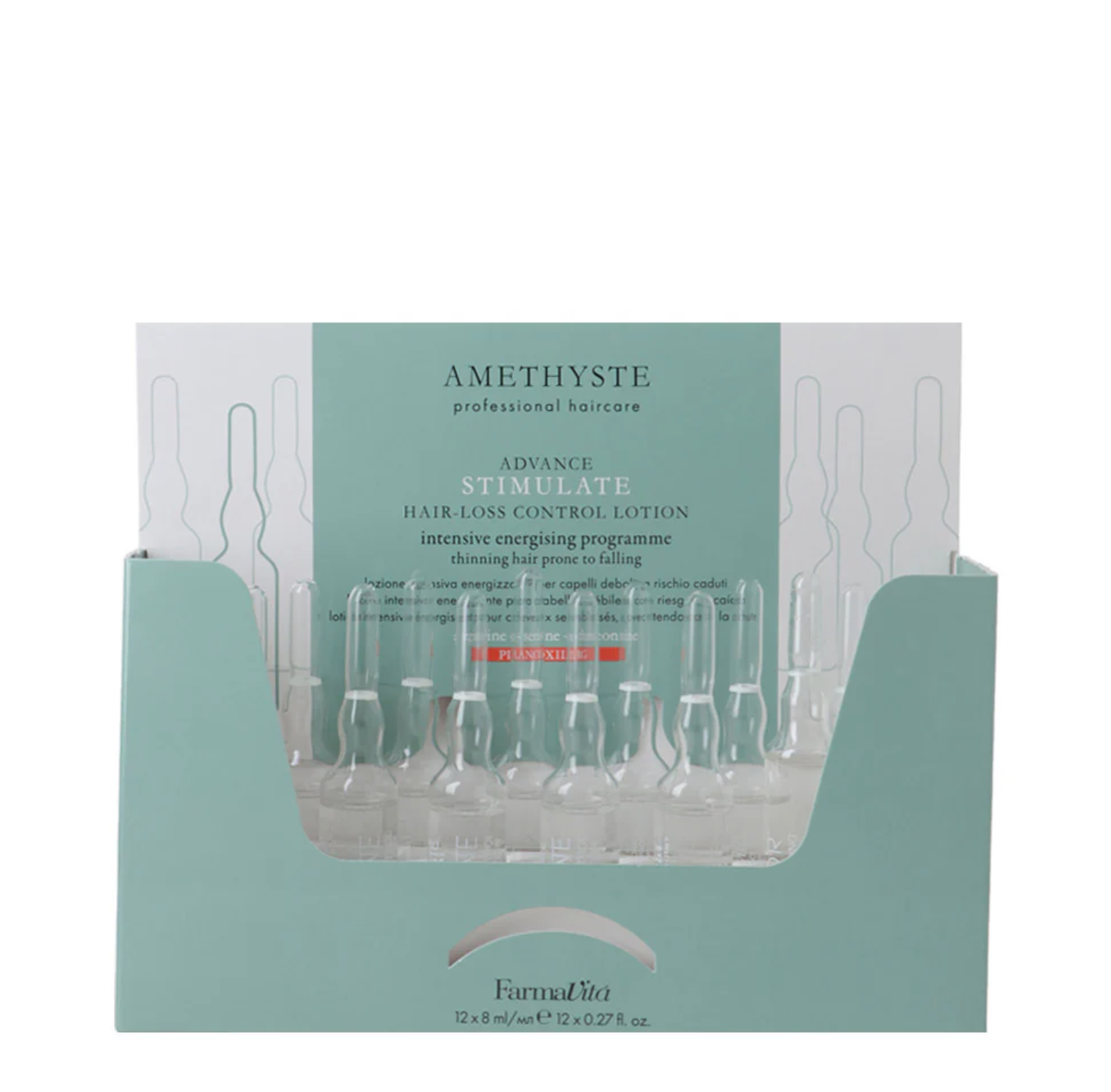 Farmavita Amethyste Advance Stimulate Hair Loss Control Lotion 12 X 8ML