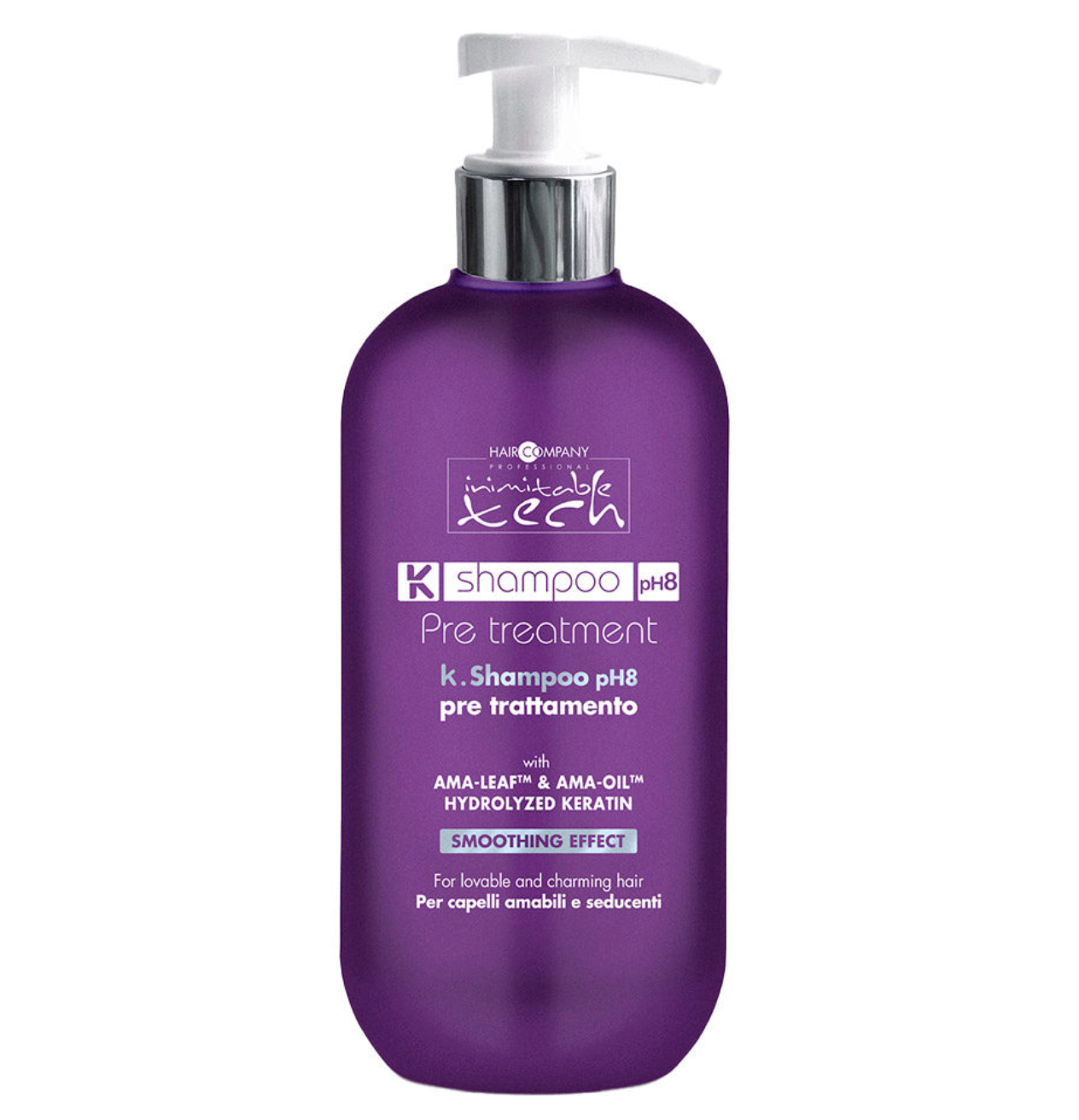 Hair Company Inimitable Tech Pre Treatment K- Shampoo Ph8 500 ml