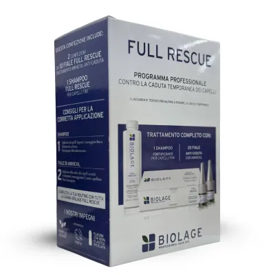 Matrix Biolage Prof. Hair Spa Full Rescue KIT - 1PZ SHAMPOO + 2CF. FIALE